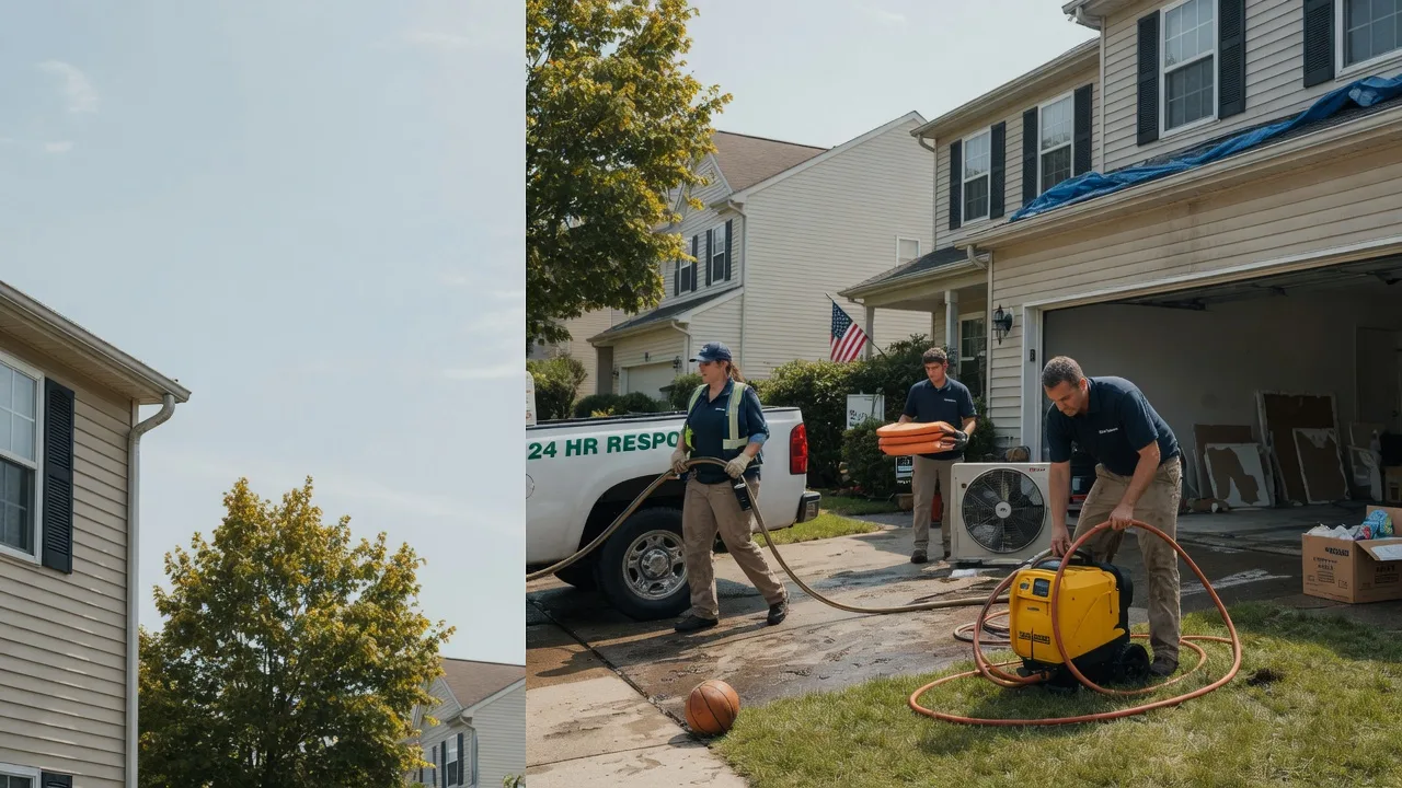 Emergency Water Damage Restoration in Dunbar, PA near me